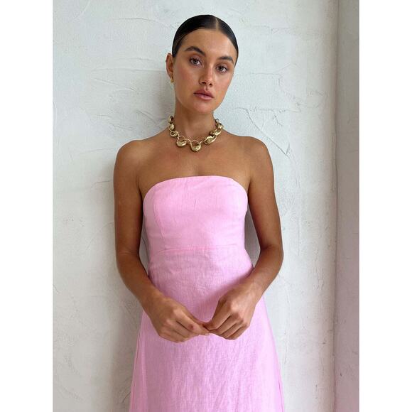 Roame Perez Dress - 1 - Floss Pink - Picture 8 of 8